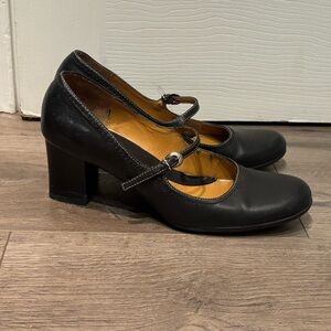 Naturalizer Black Mary Jane Heels
